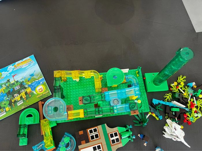 Jeu de construction circuit à billes avec ascenseur motorisé - photo numéro 6