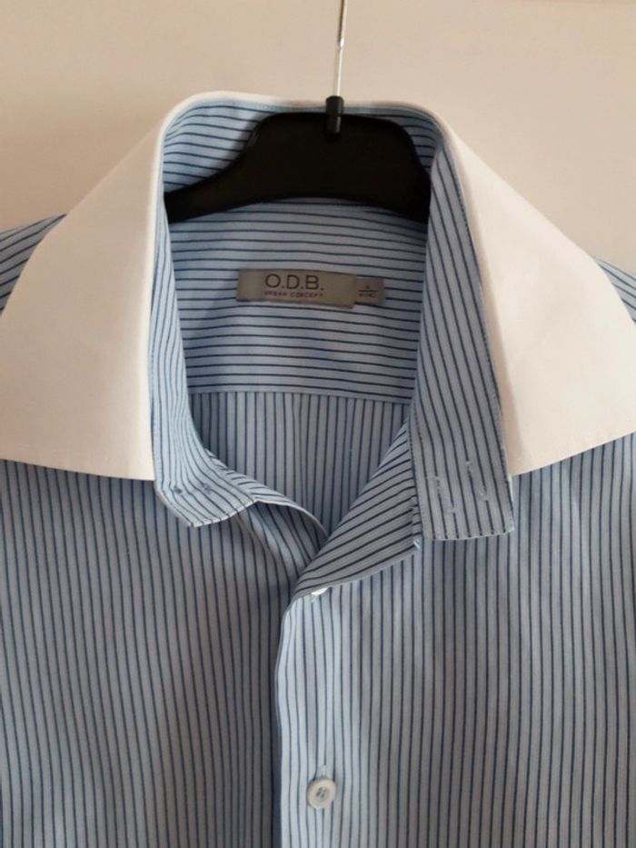 Chemise t 4 plutôt L - col : 41/42 ☆ - photo numéro 4