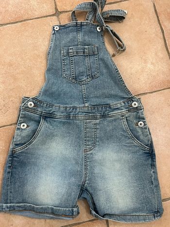 Salopette short jean Esmara taille 36