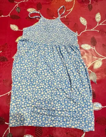 Robe a bretelles fille 8 ans Kiabi