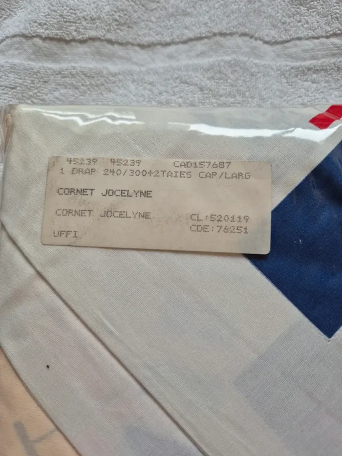 Parure drap et taies 240×300 - photo numéro 4