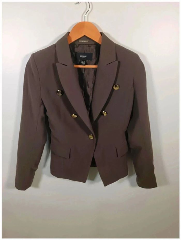 C8 blazer kaki Mango XS