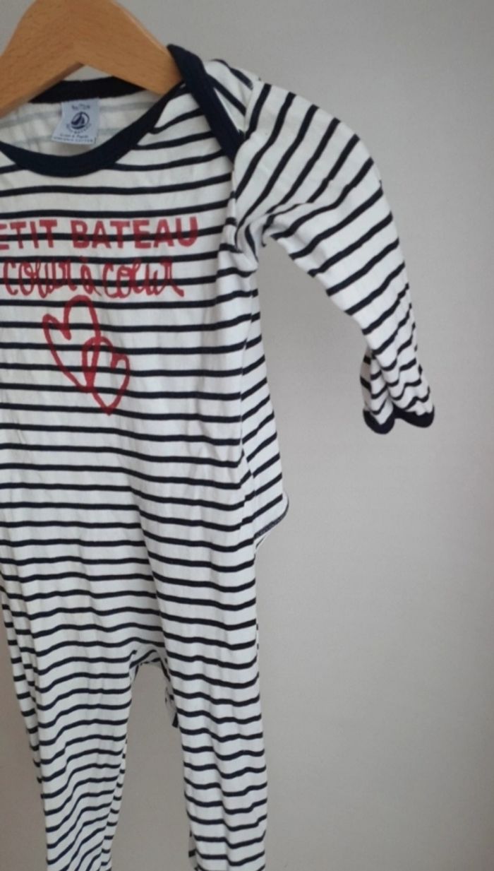 Pyjama bébé fille petit bateau 9 mois. - photo numéro 4