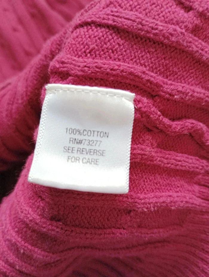 Pull torsadé Croft & Barrow – Taille M - photo numéro 5
