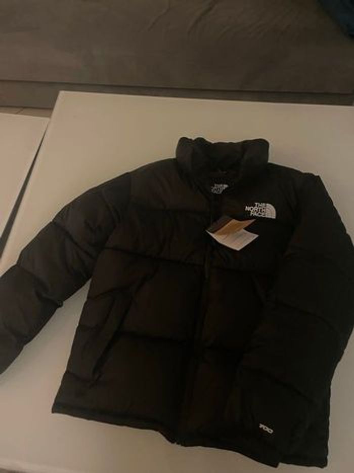Doudoune north face 700 noir sans capuche - photo numéro 2