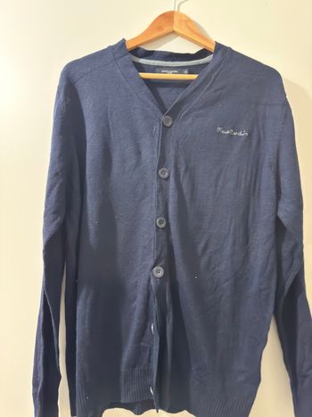 Cardigan Pierre Cardin bleu marine