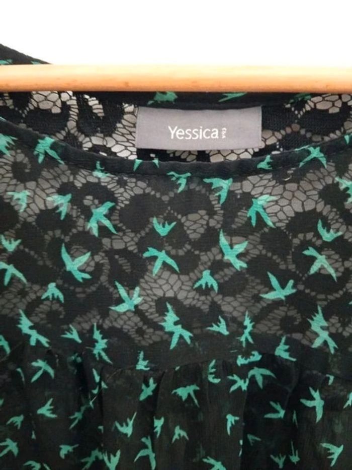 Blouse motifs oiseaux - C&A - 36 - photo numéro 3