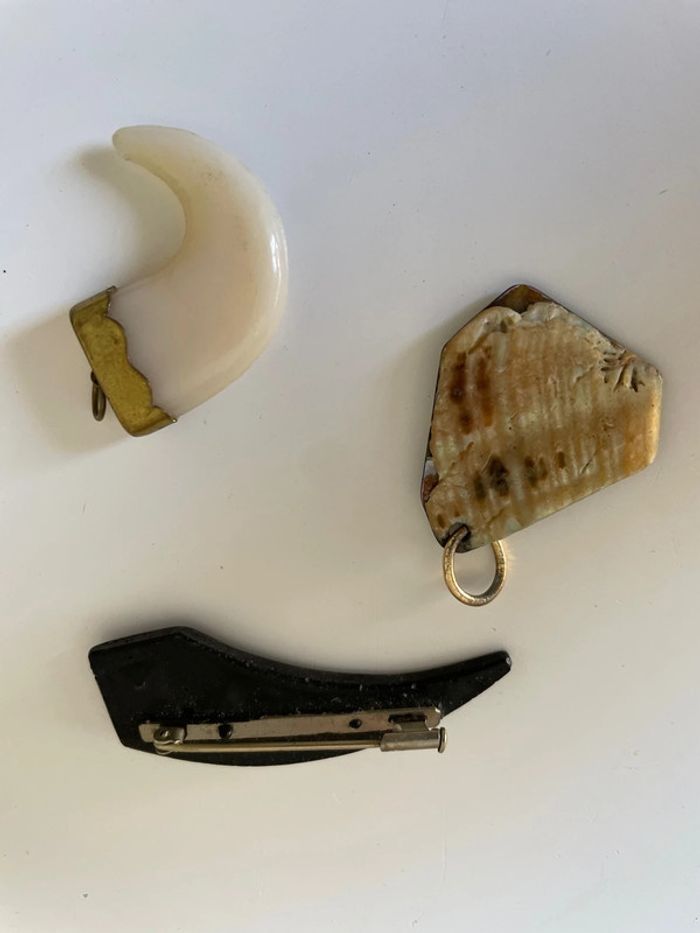 Collier Pendentif et broche - photo numéro 4