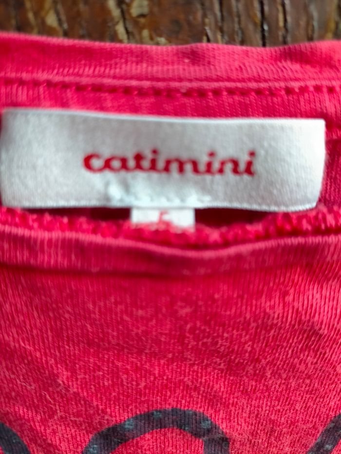Ravissant tee shirt Catimini 5 ans - photo numéro 3