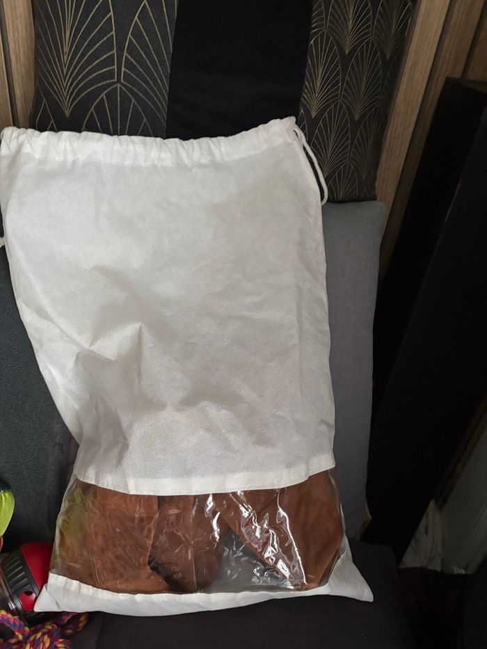 Bottes hautes camel - photo numéro 4