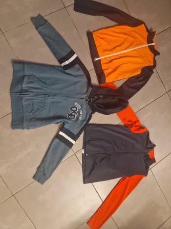 Lot de 3 vestes enfant 12 ans