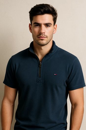 Cart Zip manche courte tommy hilfiger xl