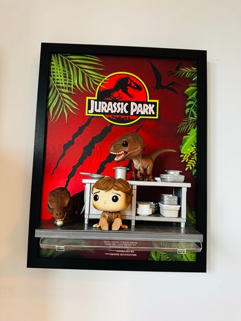 Display Jurassic Park pour Funko Pop Moment!