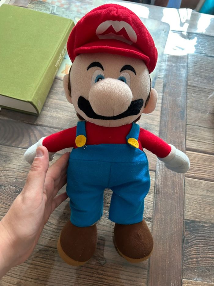 Peluche super mario bros - Nintendo 35 cm officiel - photo numéro 2