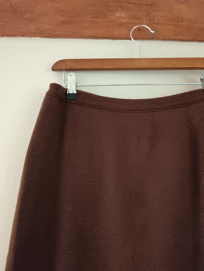 Jupe crayon marron Rodier - photo numéro 4