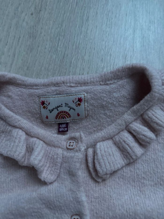 Gilet rose tout doux sergent major - photo numéro 4