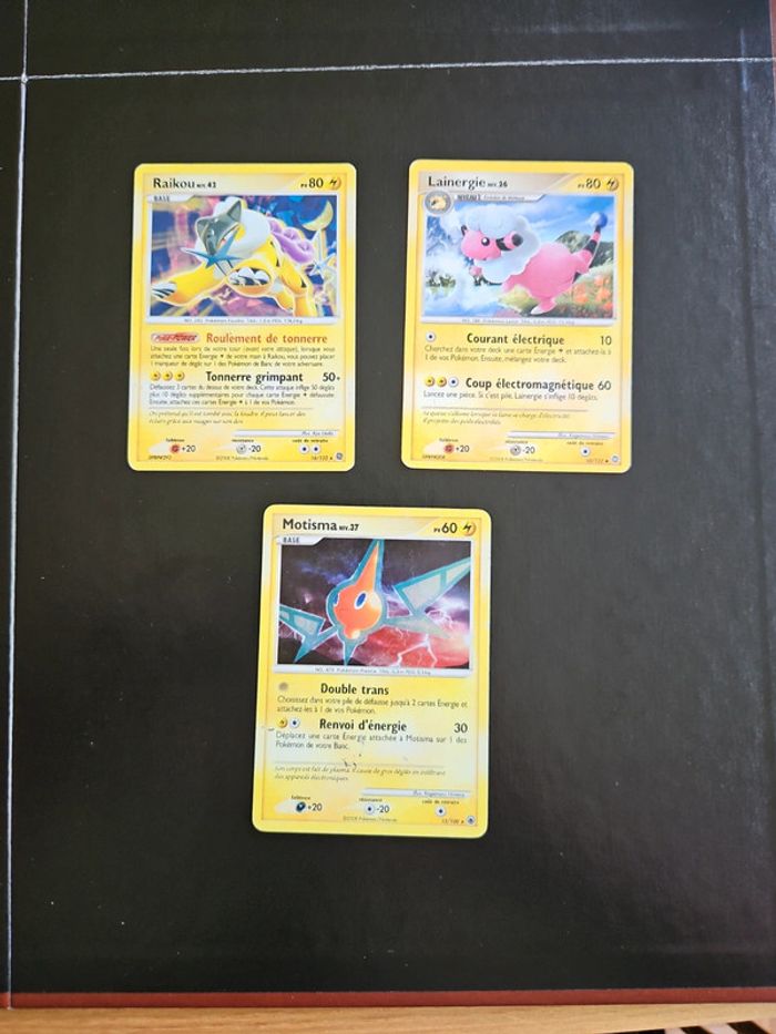 Lot de cartes pokemon Diamant et Perle