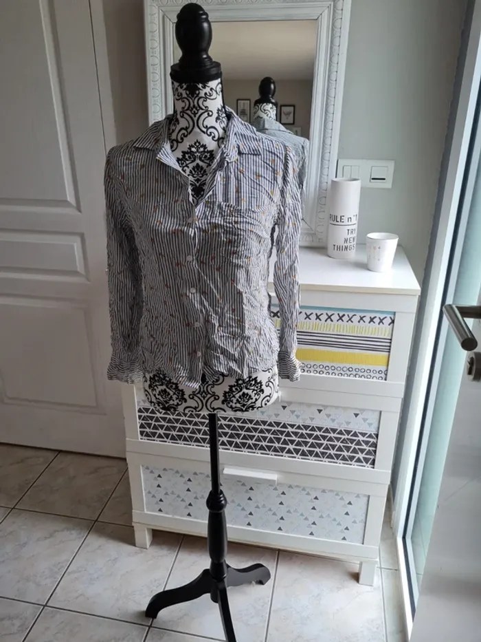 Chemise rayée