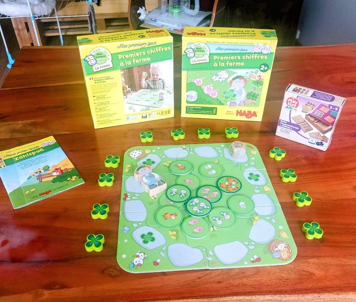 Lot de jeux Haba et Playtive