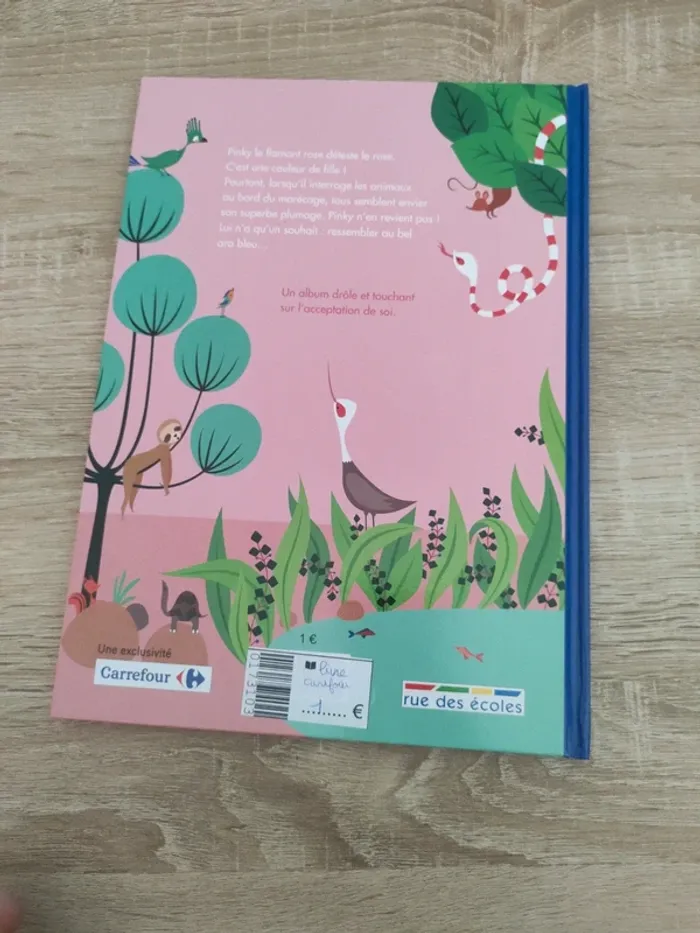 Livre le flamant rose qui ne voulait pas être rose - photo numéro 2