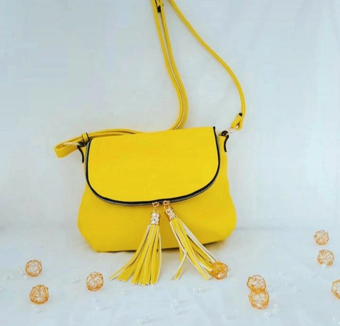 Sac bandoulière jaune