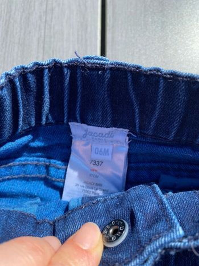 Jean bleu 6 mois Jacadi - photo numéro 3