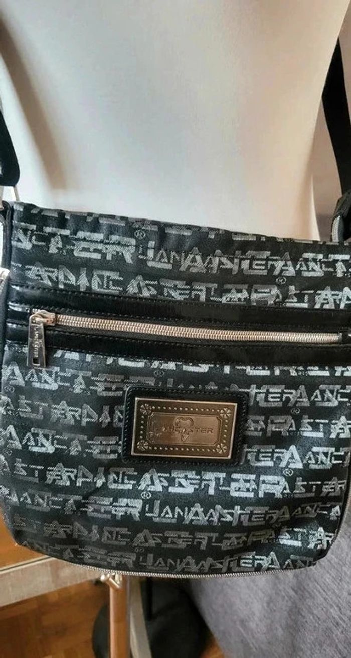 Sac bandoulière Lancaster argenté - photo numéro 2