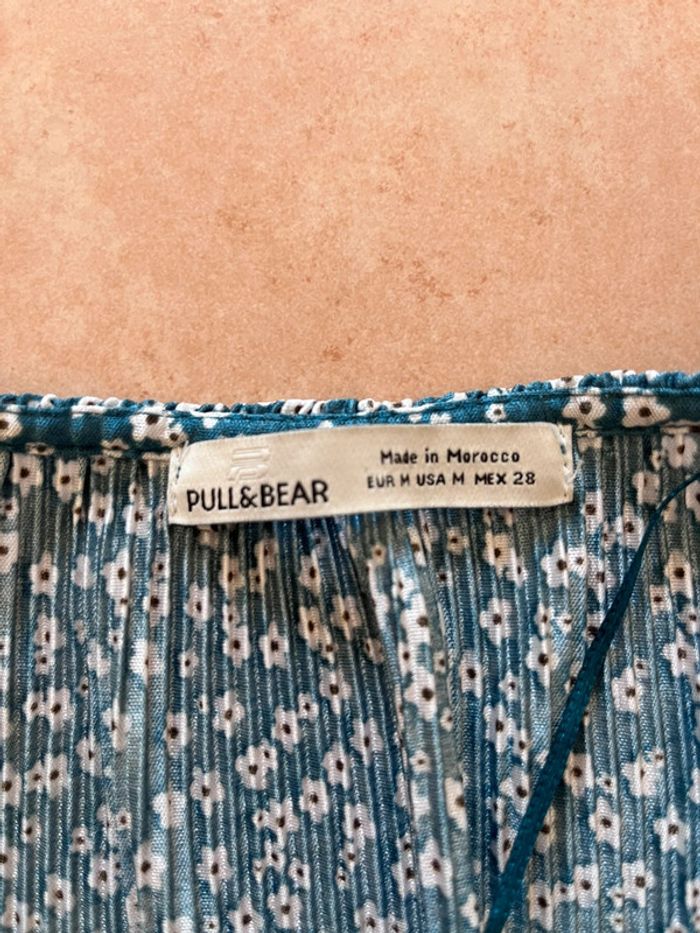 Robe à fleurs bleu - photo numéro 2