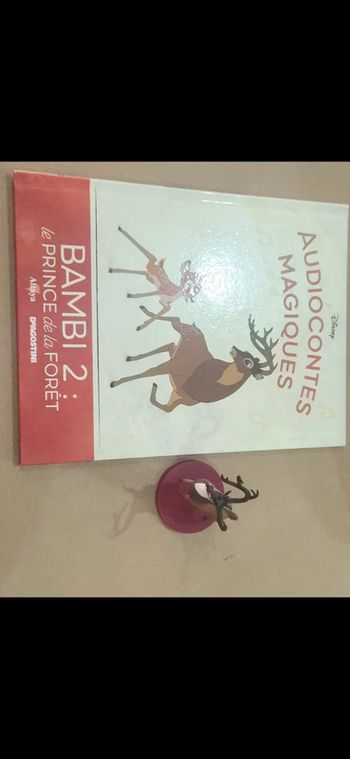 Numero76 des audiocontes Magiques Altaya disney deagostini livre et figurine audio conte compte