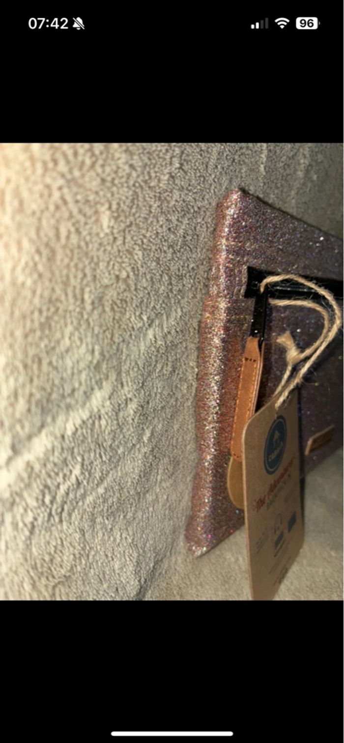 Pochette Noël pain d’épice glitter - photo numéro 4