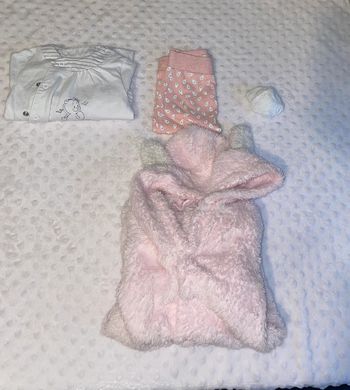 Lot habits fille 3 mois