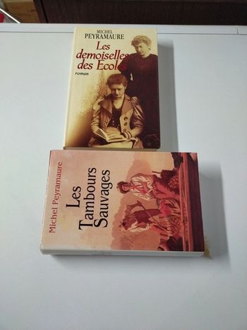 Lot de 2 livres Michel Peyramaure