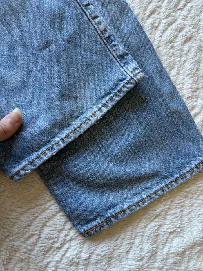 Jean levi’s 501 homme bleu effet délavé coupe regular straight droit taille W33 42/44 L L34 - photo numéro 14