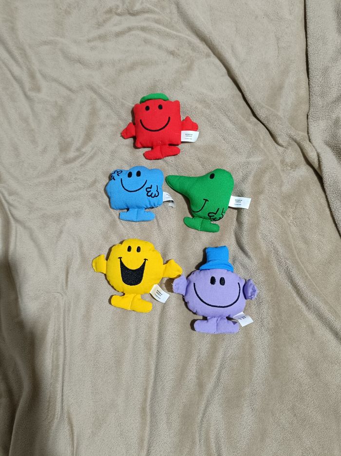 Lot de peluches "Monsieur, Madame