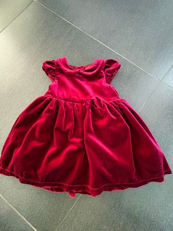 Robe rouge H&M taille 80cm