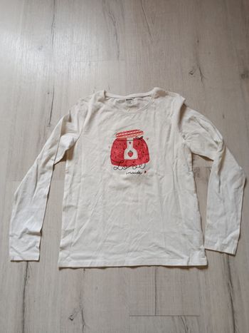 Tee-shirt manches longues marque Kiabi taille 12 ans