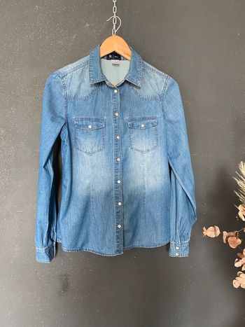 Chemise en jean’ s délavée S/M