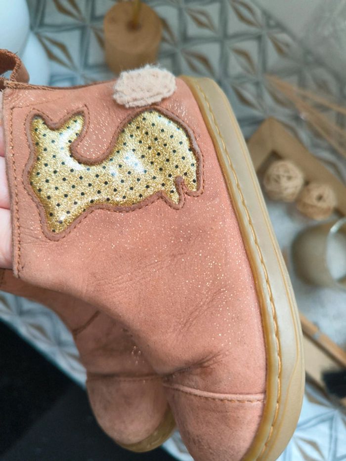 Bottine shoo pom lapin et 2 ème paire offerte - photo numéro 2