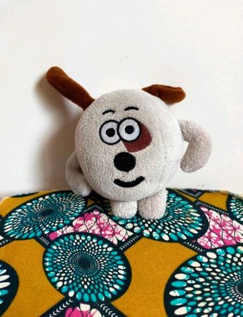 Peluche ronde chien