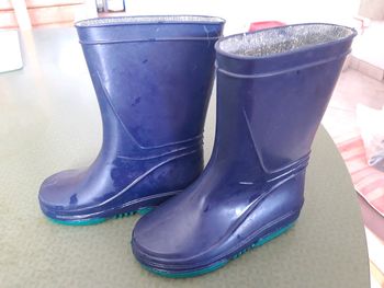 Paire bottes caoutchouc
