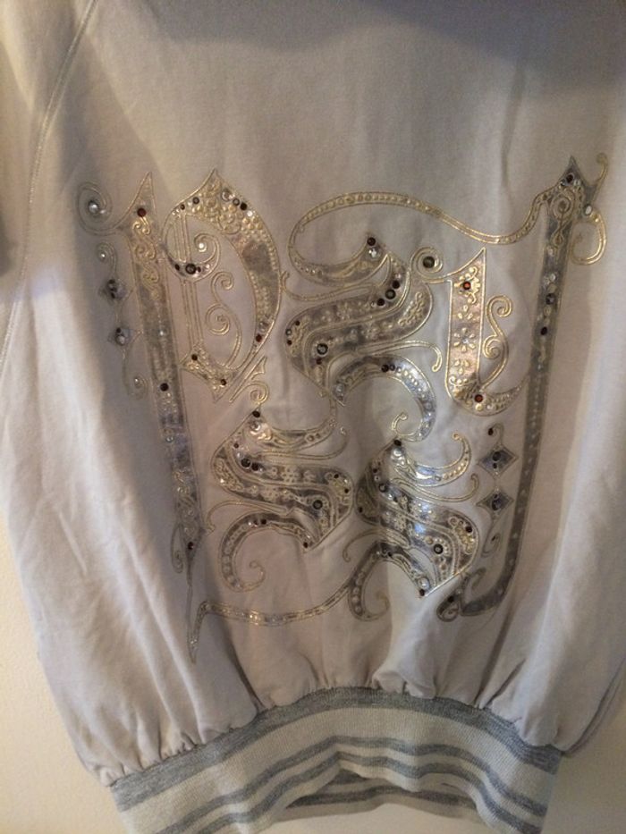 Haut / Sweat Kiss Me Pssy neuf taille S - photo numéro 5