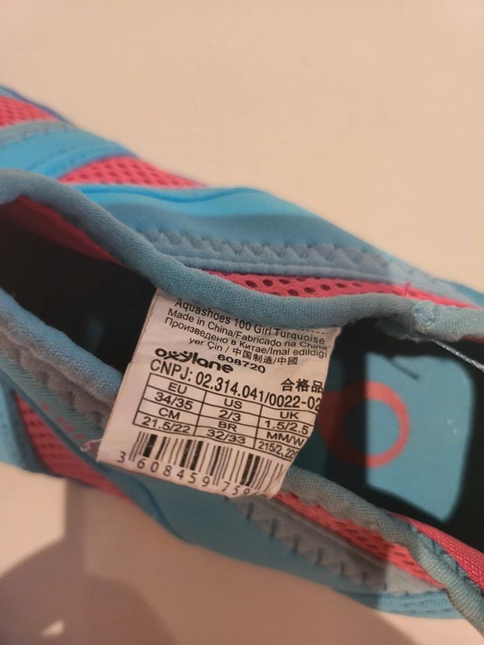 Chaussures piscine 34/35 - photo numéro 4