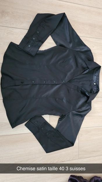Chemise satinée