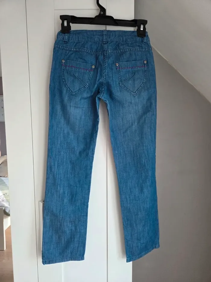 Jeans fille taille 12 ans Rosebudgirl - photo numéro 3