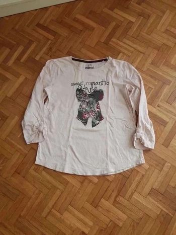 t shirt manches longues pepperts 6/8 ans