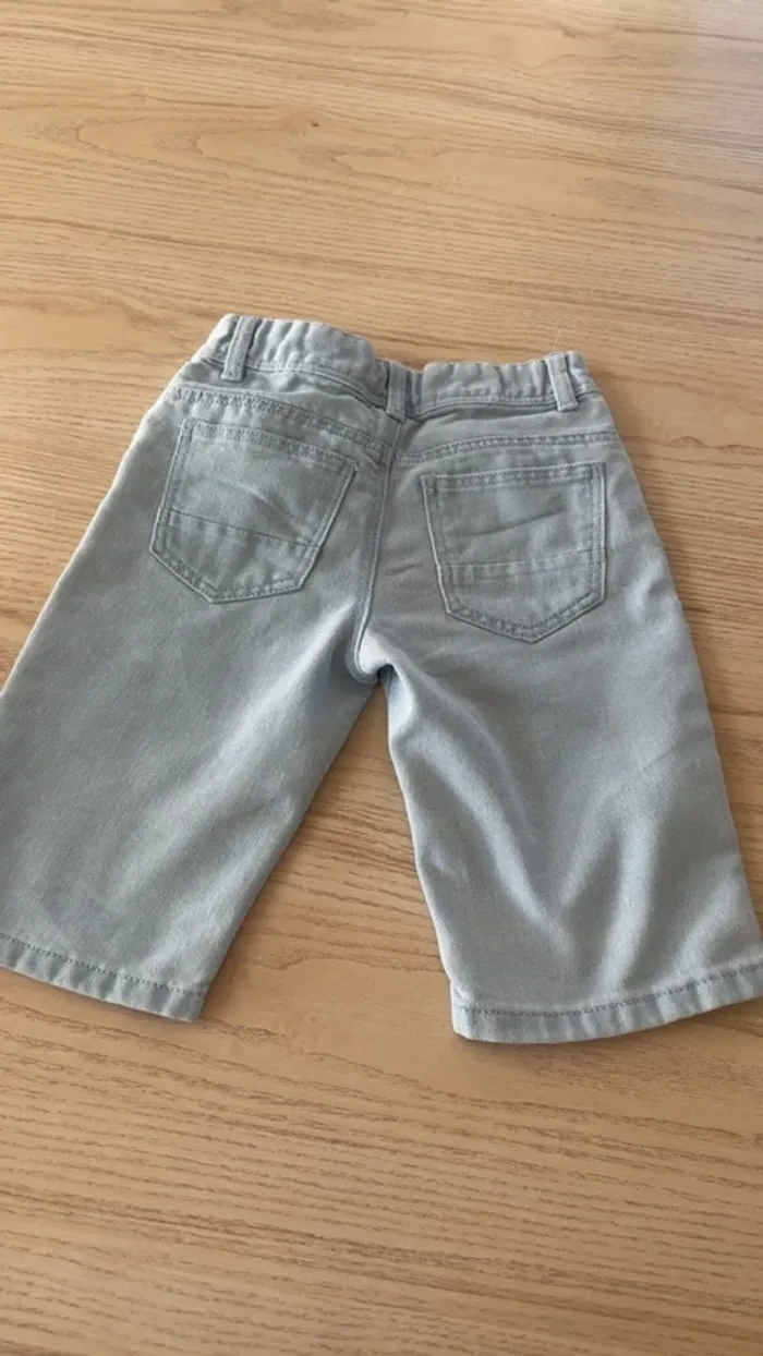 Short bleu clair Tape à l’œil – Taille 7 ans - photo numéro 3