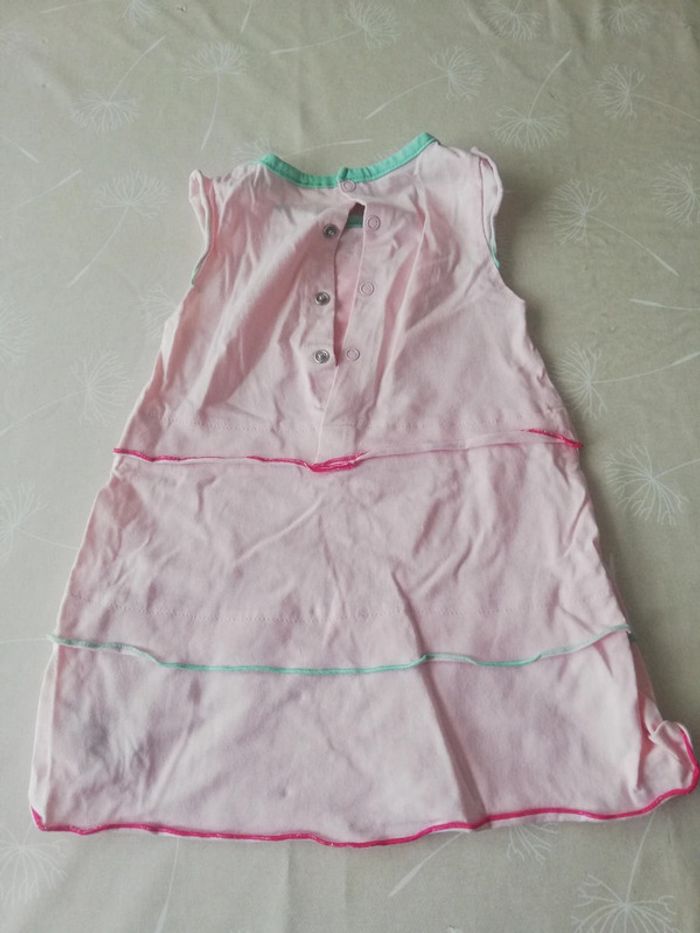 Robe débardeur rose Looney Tunes 23 mois - photo numéro 4