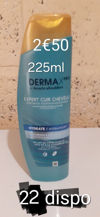 Lot de 4 shampoing derma pro 