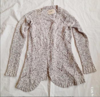 Gilet femme sans bouton beige Cache cache taille 1 ou 36