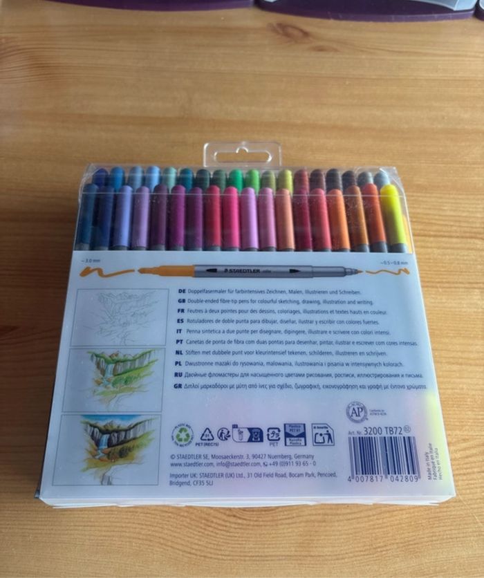 Lots de 72 feutres Staedtler - photo numéro 2